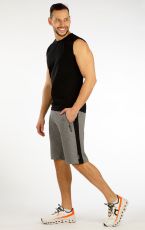 Męskie spodenki sportowe 5F230 LITEX ciemnoszara ziemia