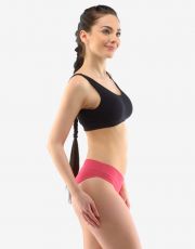 Majtki damskie biodrówki 16165P GINA wiśniowy