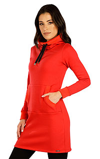 Damska sukienka z kapturem 7E082 LITEX