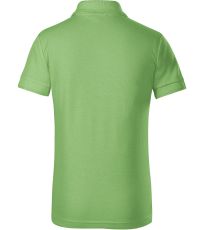 Dziecięca koszulka polo Pique Polo Malfini Zielona trawa