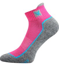 Skarpety sportowe unisex - 3 pary Nesty 01 VoXX® magenta
