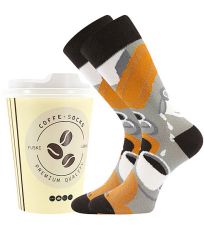 Modne skarpetki unisex Coffee socks Lonka