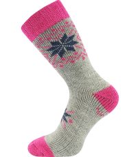 Damski komplet niezwykle ciepłych skarpet i rękawiczek Alta komplet VoXX® szary