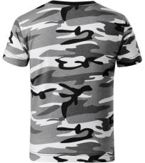 Koszulka dziecięca Camouflage Malfini camouflage gray