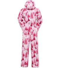 Dziecięcy kombinezon zimowy z membraną PTX KIREMO ALPINE PRO różowy
