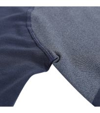 Dziecięcy t-shirt funkcyjny z długim rękawem AMBOSO ALPINE PRO mood indigo