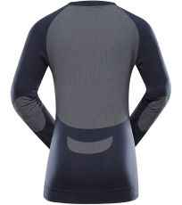 Dziecięcy t-shirt funkcyjny z długim rękawem AMBOSO ALPINE PRO mood indigo
