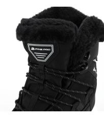 Damskie buty zimowe z membraną PTX IKEDA ALPINE PRO czarny