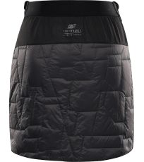 Damska ocieplana spódnica sportowa LOLLA ALPINE PRO ciemno szary