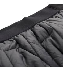 Damska ocieplana spódnica sportowa LOLLA ALPINE PRO ciemno szary